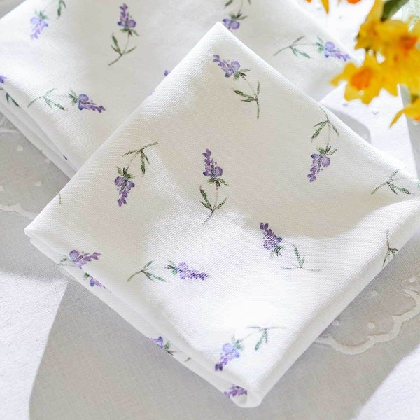 Portmeirion Sophie Conran Lavandula Set Of 2 Napkins