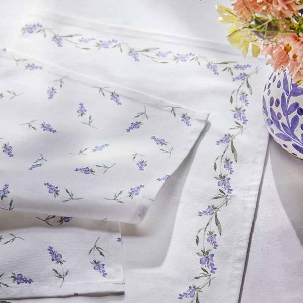 Portmeirion Sophie Conran Lavandula Set Of 2 Tea Towels