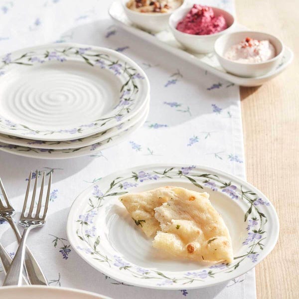 Portmeirion Sophie Conran Lavandula Set Of 4 Side Plates