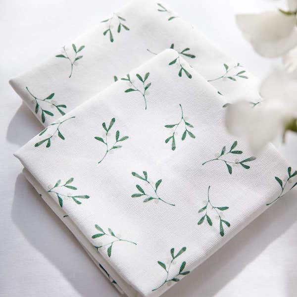 Portmeirion Sophie Conran Mistletoe Set Of 2 Napkins