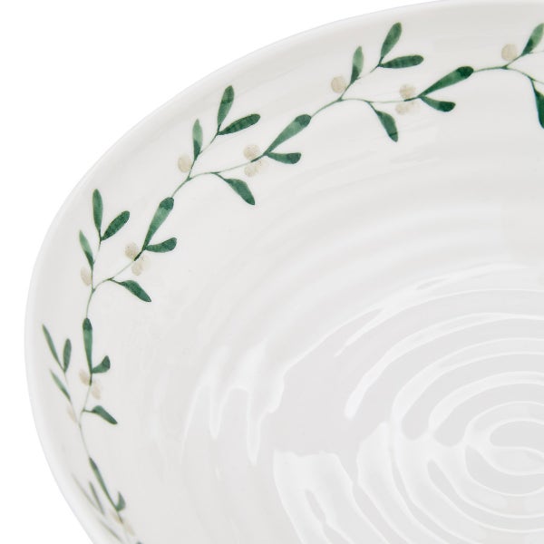 Portmeirion Sophie Conran Mistletoe Set Of 4 Pasta Bowls