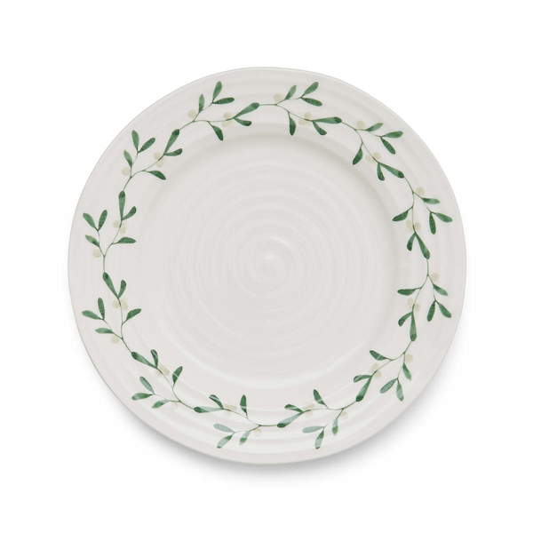 Portmeirion Sophie Conran Mistletoe Set Of 4 Side Plates