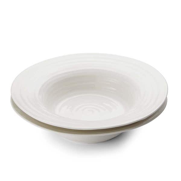 portmeirion Sophie Conran Set of 2 Bistro Bowls White