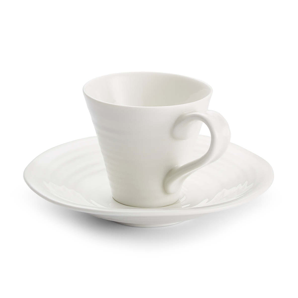 Portmeirion Sophie Conran Set Of 2 Espresso Cup & Saucers
