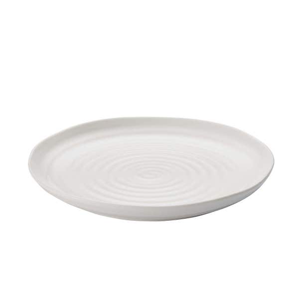 Portmeirion Sophie Conran Set Of 4 Coupe Buffet Plates White