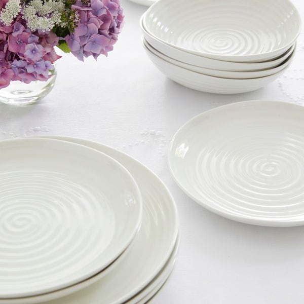 Portmeirion Sophie Conran Set Of 4 Coupe Side Plates