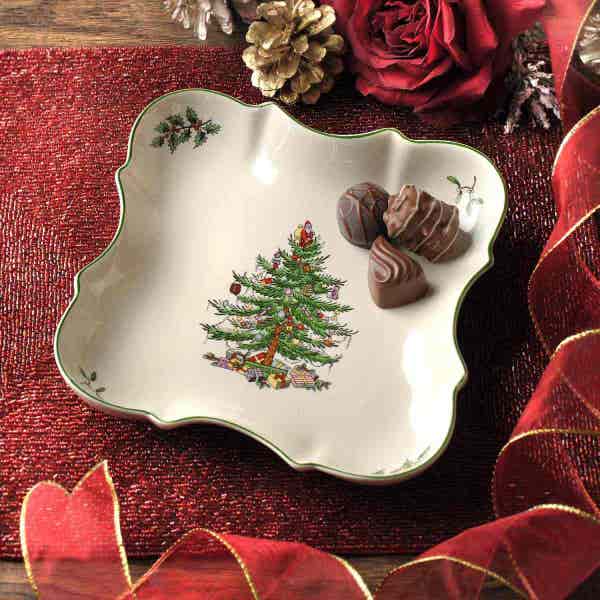 Portmeirion Spode Christmas Tree Devonia Serving Tray