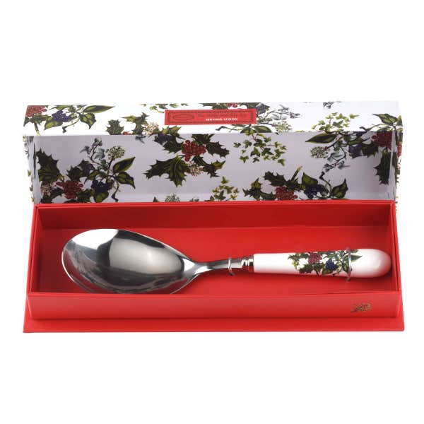 Portmeirion The Holly And The Ivy Large Serving Spoon