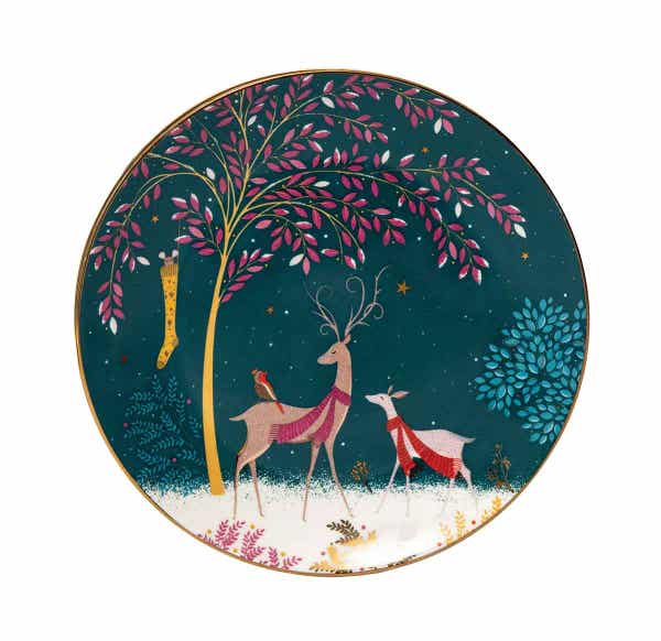 Portmeirion Woodland Tales Set Of 4 Plates Assorted