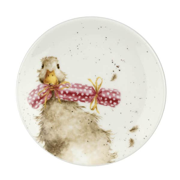 Portmeirion Wrendale Designs Cow & Duck 2 Coupe Plates