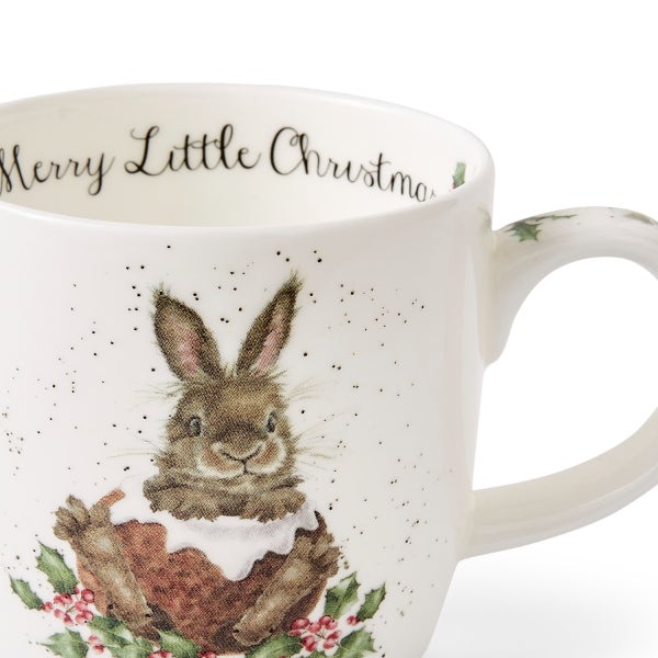 Portmeirion Wrendale Designs Merry Little Christmas Mug
