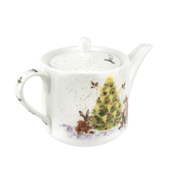 Portmeirion Wrendale Designs Oh Christmas Tree 1pt Teapot