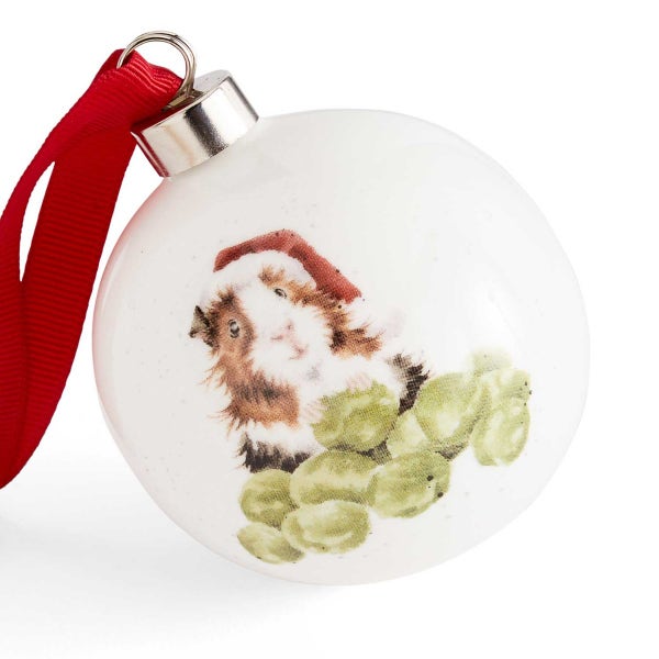 Portmeirion Wrendale Designs Sprouts Christmas Bauble
