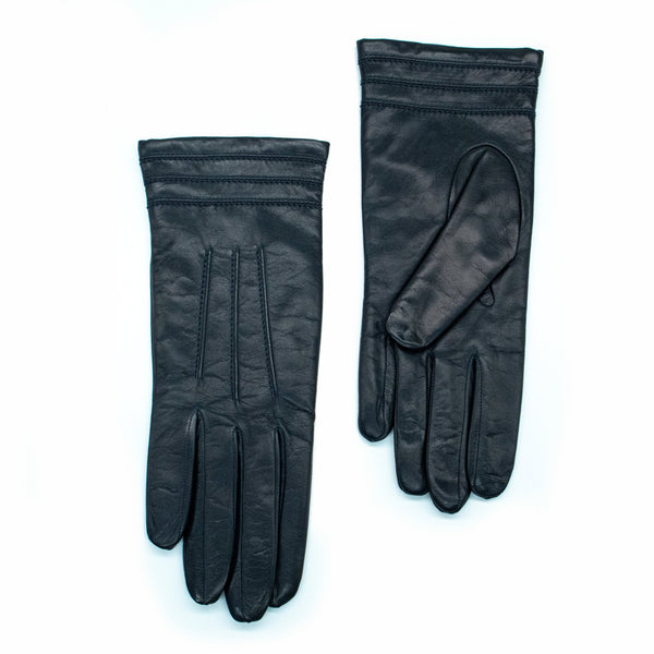 Portolano NAPPA LEATHER GLOVE WITH STITCH DETAIL AT CUFF