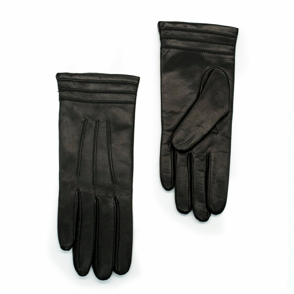 portolano NAPPA LEATHER GLOVE WITH STITCH DETAIL AT CUFF