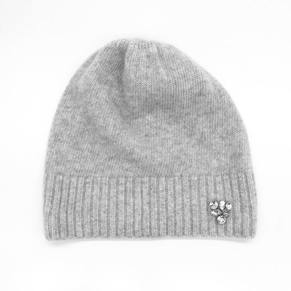 Portolano CASHMERE BEANIE WITH STONES