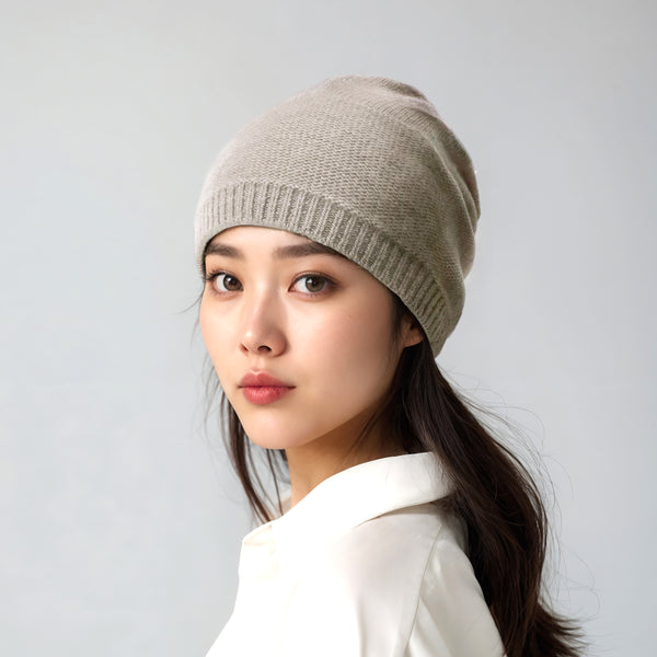 Portolano CASHMERE SLOUCHY HAT