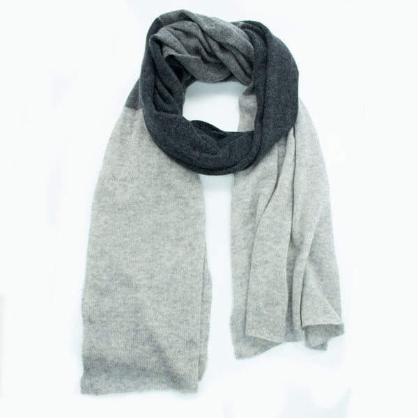 Portolano CASHMERE WIDE STRIPE WRAP