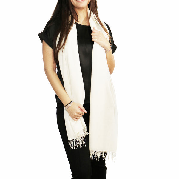 Portolano FRINGES CASHMERE WRAP