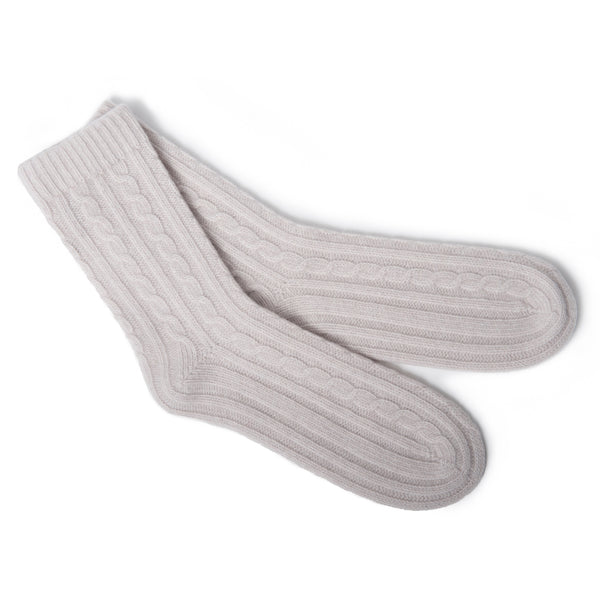 Portolano LADIES CASHMERE CABLE BOOTIES