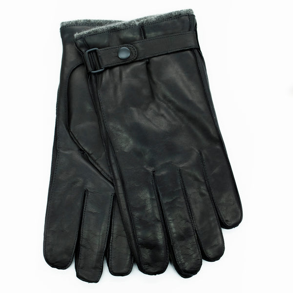 Portolano LEATHER GLOVES WITH BELT