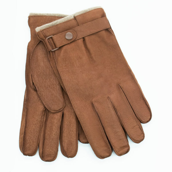 Portolano LEATHER GLOVES WITH BELT
