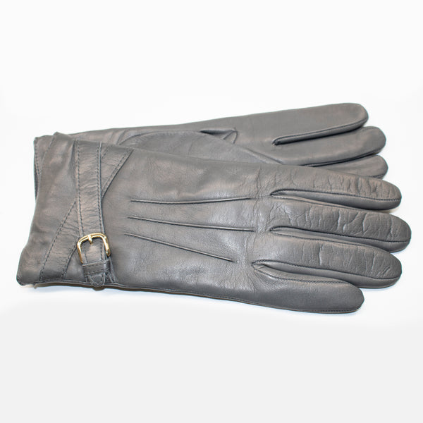 Portolano LEATHER GLOVES WITH BELT