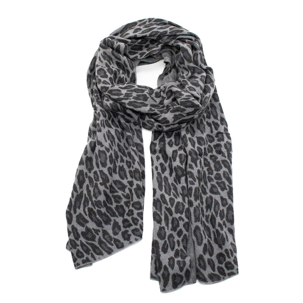 Portolano LEOPARD PRINT SCARF