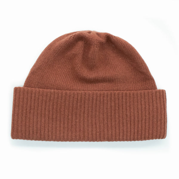 Portolano MEN'S BEANIE HAT WITH RIBBED CUFF
