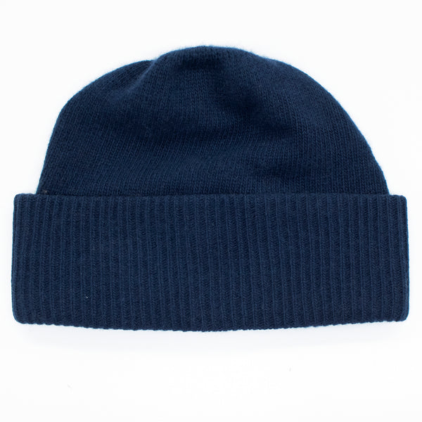 Portolano MEN'S BEANIE HAT WITH RIBBED CUFF