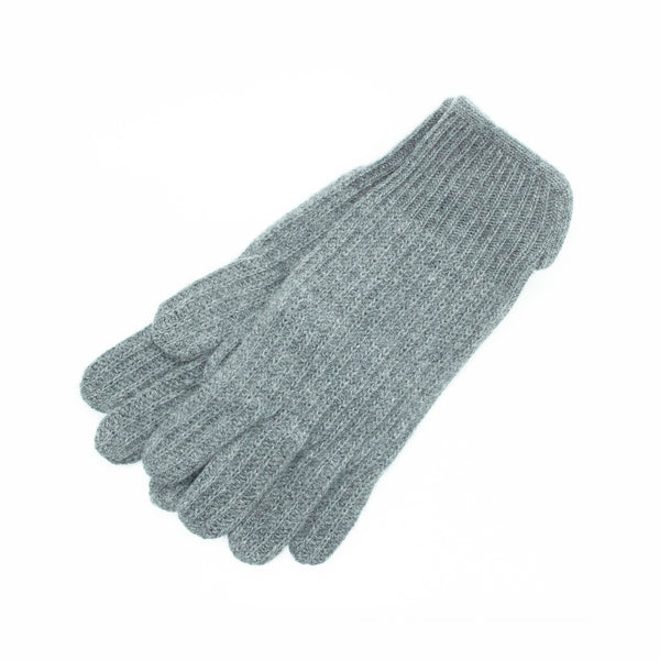 Portolano MEN'S RIBBED CASHMERE GLOVES