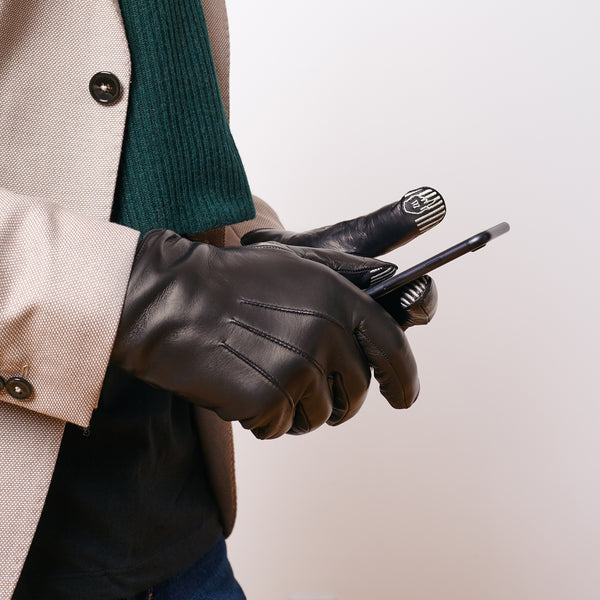 Portolano MEN'S TECH LEATHER GLOVES