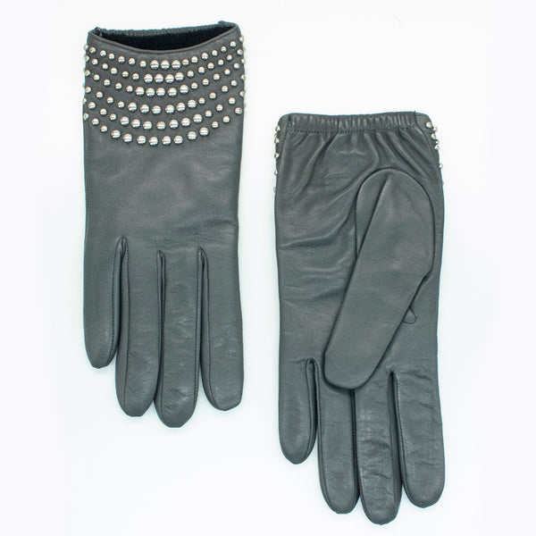 Portolano STUDDED LEATHER GLOVES