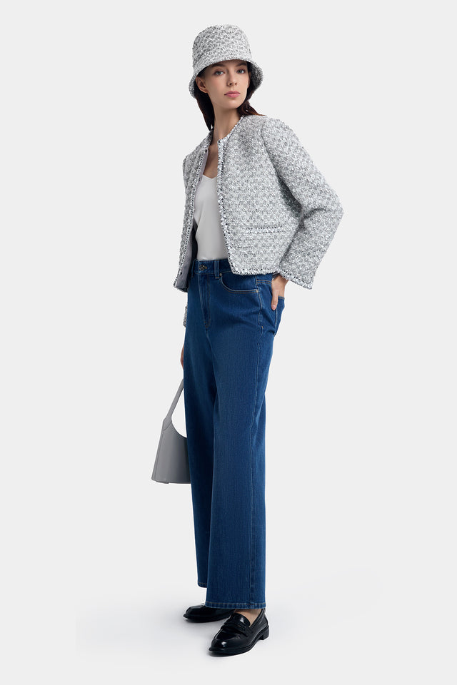 Ports 1961 ALPINE ELEGANCE TWEED JACKET QUIET GRAY MIX