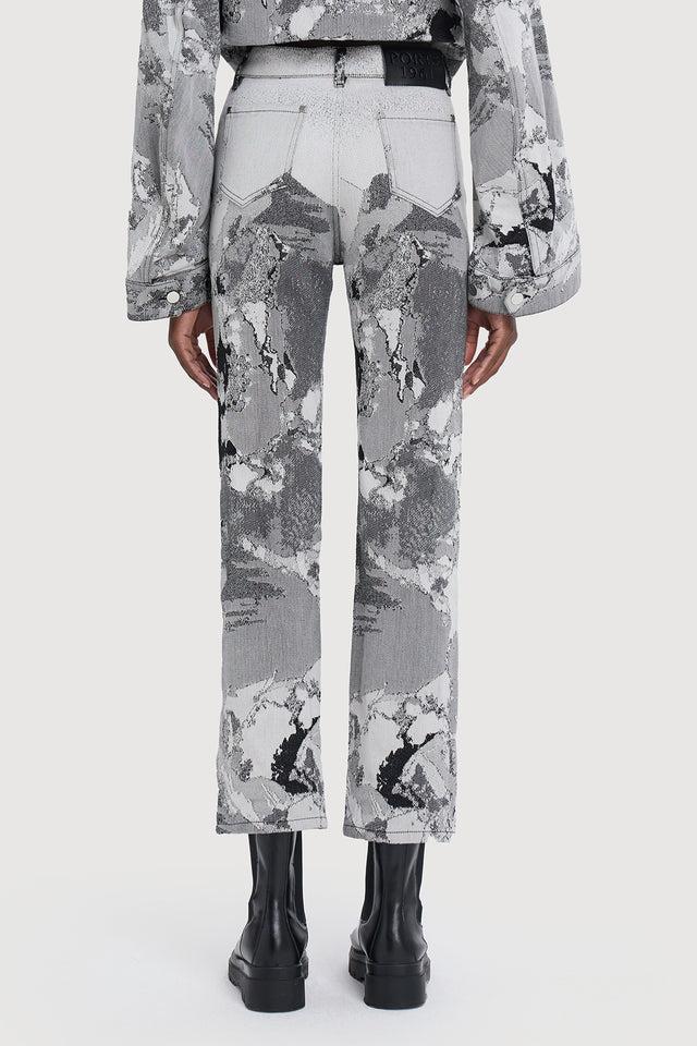 Ports 1961 ALPINE ESSENCE DENIM JEANS B96-Greys Mix