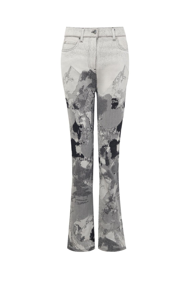 ports 1961 ALPINE ESSENCE DENIM JEANS B96-Greys mix