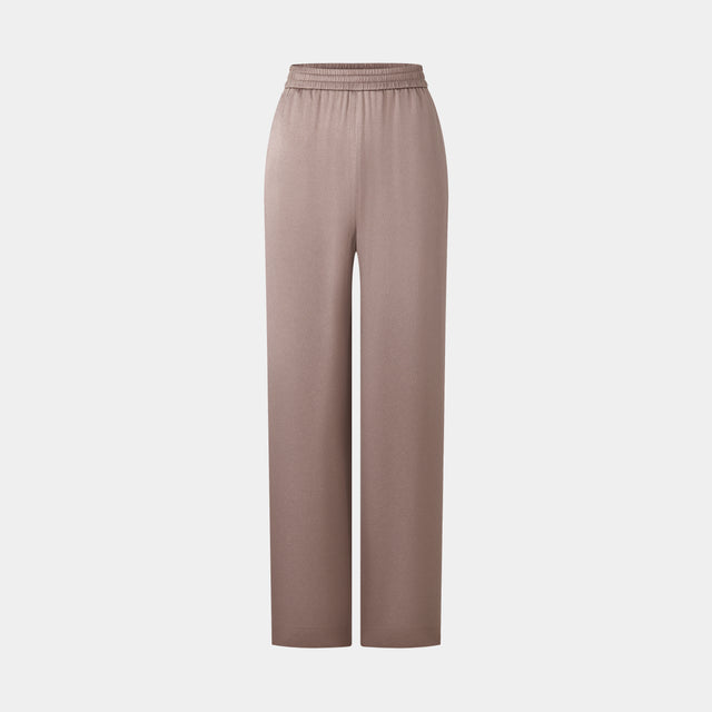 ports 1961 BEIGE BREEZE WIDE LEG TROUSERS PORTABELLA