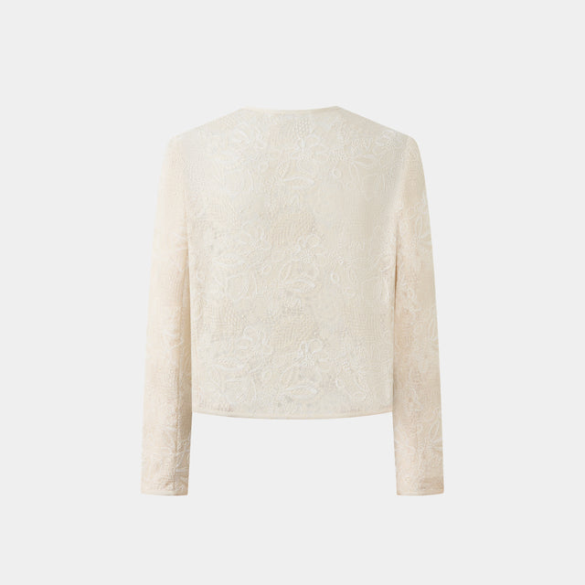 Ports 1961 BLOSSOM CHIC CREAM JACKET FROSTED ALMOND