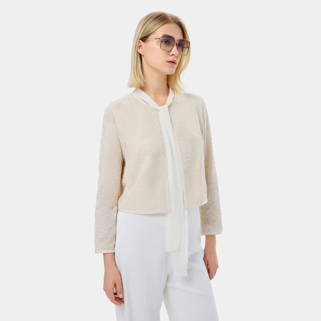 Ports 1961 BLOSSOM CHIC CREAM JACKET FROSTED ALMOND