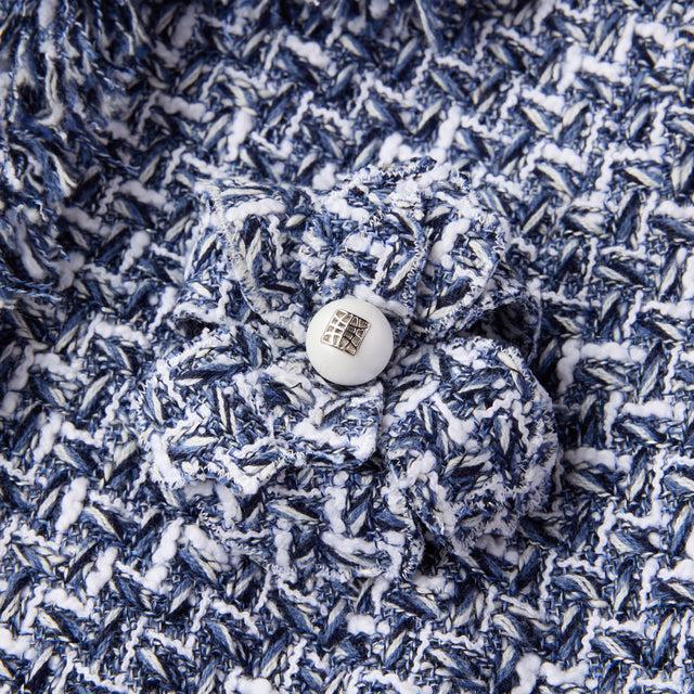 Ports 1961 CHIC VIOLET TWEED JACKET A VIBRANT TOUCH OF ELEGANCE VIOLET FEMME MIX