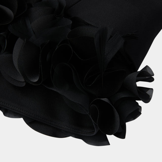 Ports 1961 CLASSIC BLACK JACKET WITH FRINGE DETAILS AROUND THE CUFFS EFFORTLESSLY STYLISH BLACK