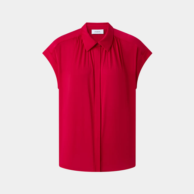 ports 1961 EFFORTLESSLY CHIC & VERSATILE RED SHIRT ROSE