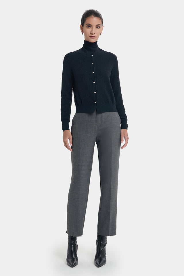 Ports 1961 EFFORTLESSLY CIGARETTE DEEP GREY TROUSERS DEEP GREY