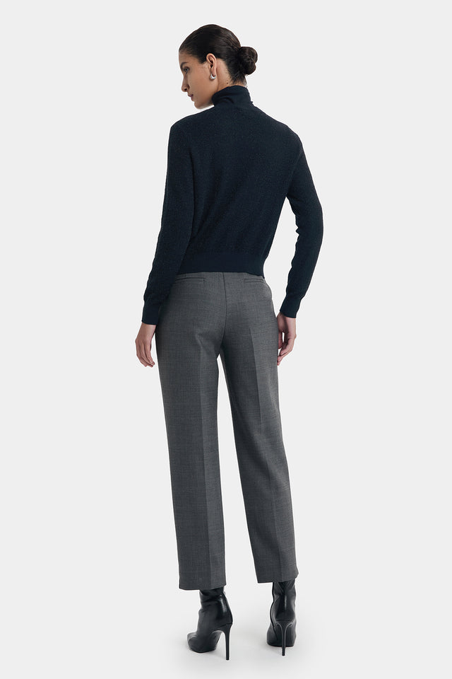 Ports 1961 EFFORTLESSLY CIGARETTE DEEP GREY TROUSERS DEEP GREY