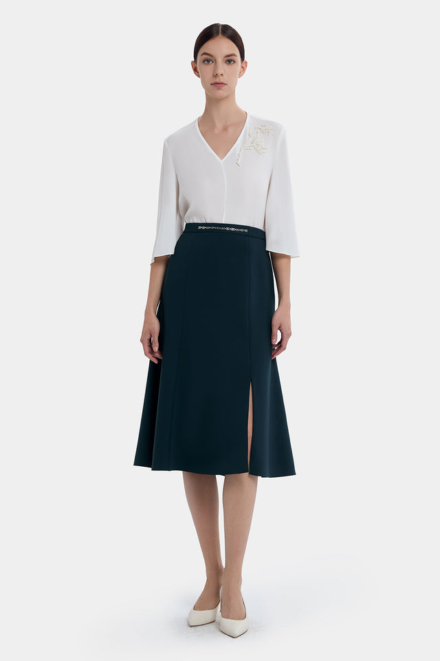 ports 1961 ELEGANCE BALSAM GREEN SKIRT BALSAM GREEN