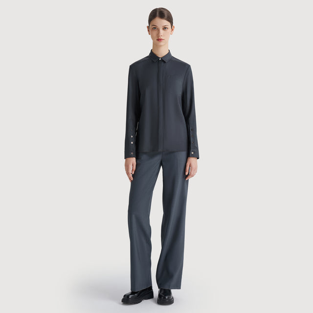 Ports 1961 Iconic PORTS 1961 Shirting 950-GREY STONE