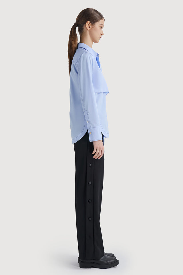 Ports 1961 Iconic PORTS 1961 Side Wrap Shirt 832-Greu