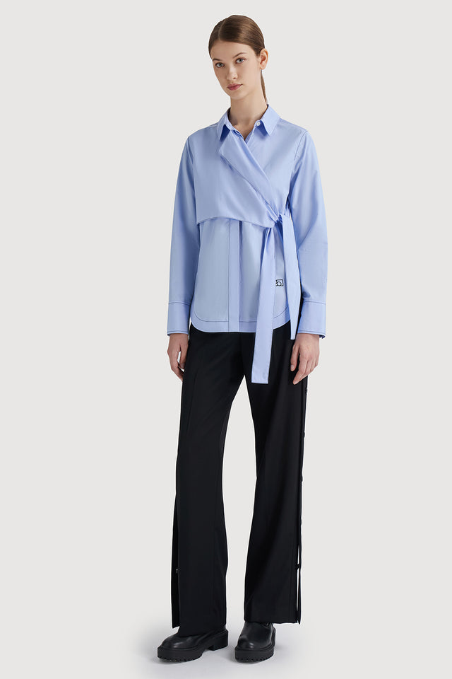 ports 1961 Iconic PORTS 1961 Side Wrap Shirt 832-Greu