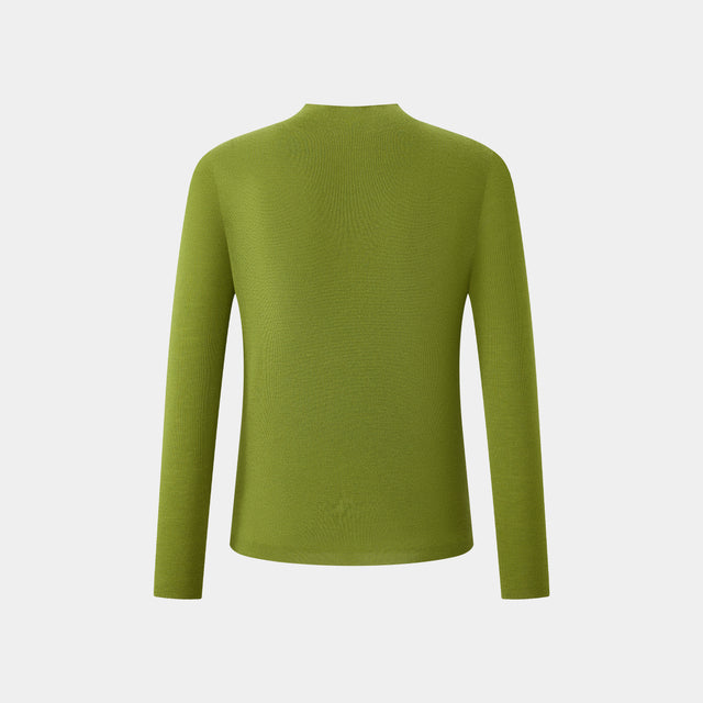 Ports 1961 KOMBU GREEN TURTLENECK KNITWEAR KOMBU GREEN