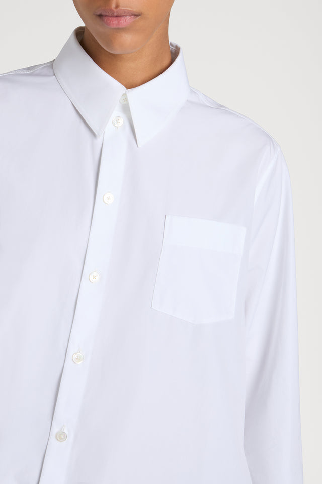 Ports 1961 No. 10 ~ IRREGULAR WHITE SHIRT 110-OPTIC WHITE
